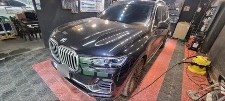 원주디테일링 원주손세차 원주광택 원주유리막 원주실내크리닝 bmw X7대형 SUV손세차 / 강원 원주