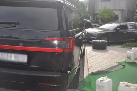 링컨 네비게이터-[NAVIGATOR] 원주광택 유리막 코팅 작업 / 강원 원주