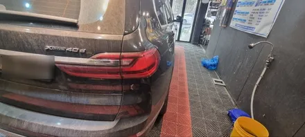 원주디테일링 원주손세차 원주광택 원주유리막 원주실내크리닝 bmw X7대형 SUV손세차 / 강원 원주