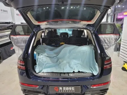 인천 부평 부개동 “카프라우드” 제네시스 GV80 레인보우V90 썬팅 시공