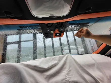 천안 틴팅 솔라가드 프리미엄 퀀텀 하고 싶어서... 다 뜯어버림!