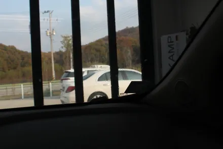 천안 썬팅 잘못된 시공의 표본. 앞유리 대박... 재시공 가요~