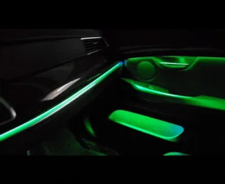 광주 BMW 5GT 엠비언트 라이트 광량업 시공 및 비노출 순정연동 튜닝 / 광주 북구
