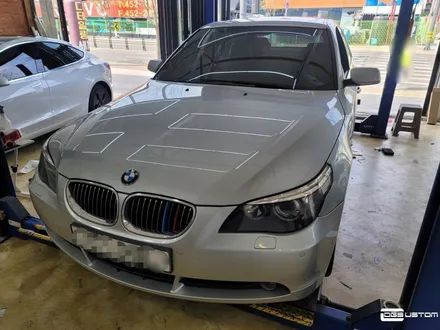 BMW E60 528i 엠비언트 라이트, 실내 전체 부분 랩핑(포인트 랩핑) By.구미 디지나인커스텀 / 구미, 대구
