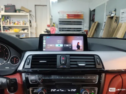 BMW F32 420D mmi 모듈 설치 애플카플레이, 안드로이드오토 시공 By.구미 디지나인커스텀 / 구미, 대구