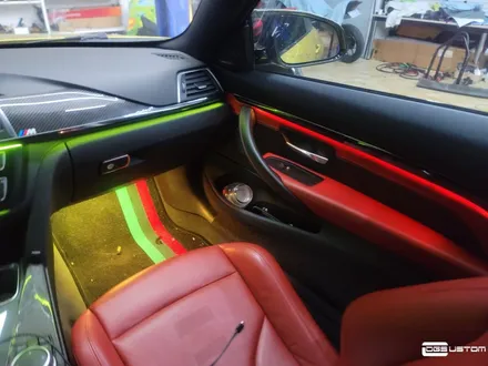 BMW F82 M4 DMX엠비언트 비노출엠비언트, 풋등 / 무드등 시공 / 구미, 대구