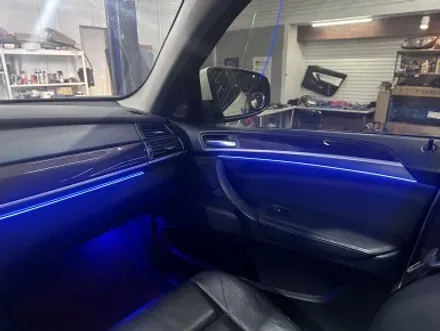 BMW X6 실내 엠비언트라이트로 실내 분위기를 변화시켜보다 / 구미, 대구