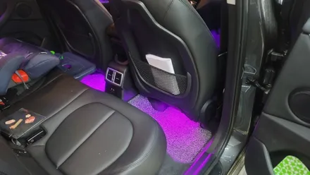 [구미디지나인커스텀] BMW X1 DMX비노출엠비언트, 1/2열 풋등 시공. TUNE BY DGCUSTOM / 구미, 대구