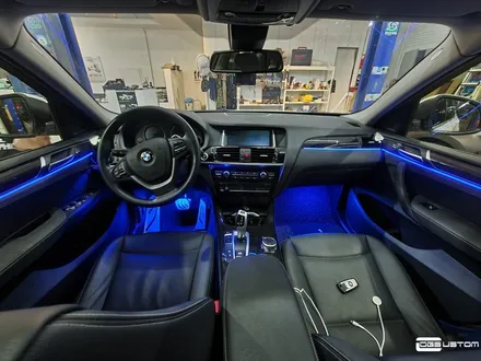BMW F26 X4 광섬유 엠비언트/ 풋등 시공 By.구미 디지나인커스텀 / 구미, 대구