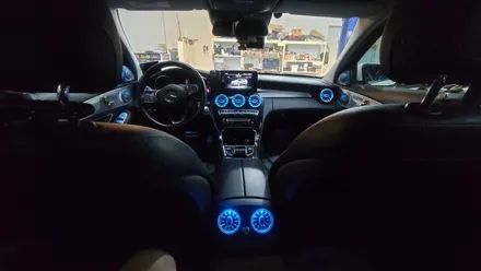 [구미디지나인커스텀] W205 벤츠 C클래스 1/2열  송풍구 LED, 부메스터 전동트위터 시공 / 구미, 대구