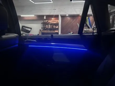 BMW X6 실내 엠비언트라이트로 실내 분위기를 변화시켜보다 / 구미, 대구