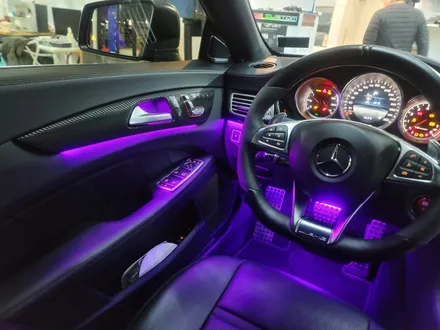 [구미디지나인커스텀] 벤츠 W218 63amg 순정처럼!DMX비노출엠비언트 시공을 시작합니다 / 구미, 대구