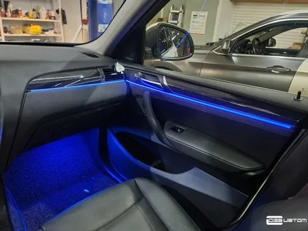 BMW F26 X4 광섬유 엠비언트/ 풋등 시공 By.구미 디지나인커스텀 / 구미, 대구