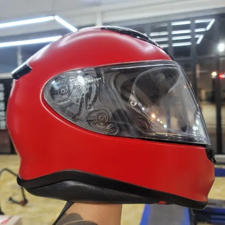 [구미디지나인커스텀]Yamaha R3(바이크) 아수라 전체 랩핑(+커스텀 데칼) / (+ SHOEI Z7 헬멧 랩핑) / 구미, 대구