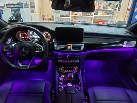 [구미디지나인커스텀] 벤츠 W218 63amg 순정처럼!DMX비노출엠비언트 시공을 시작합니다 / 구미, 대구