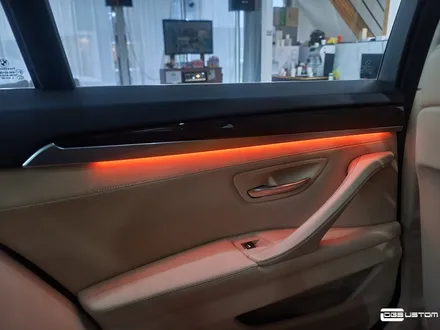 BMW F10 5시리즈 DMX비노출엠비언트, 풋등 시공 By. 구미 디지나인커스텀 / 구미, 대구