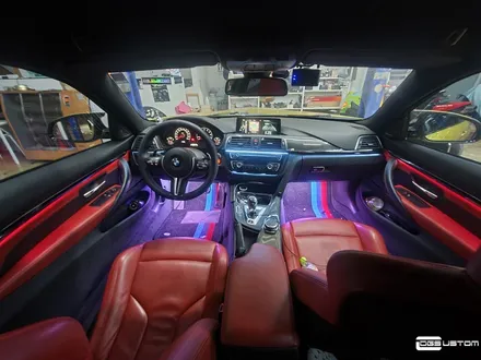 BMW F82 M4 DMX엠비언트 비노출엠비언트, 풋등 / 무드등 시공 / 구미, 대구