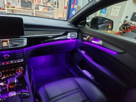 [구미디지나인커스텀] 벤츠 W218 63amg 순정처럼!DMX비노출엠비언트 시공을 시작합니다 / 구미, 대구
