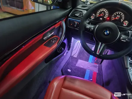 BMW F82 M4 DMX엠비언트 비노출엠비언트, 풋등 / 무드등 시공 / 구미, 대구