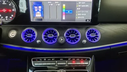 [구미디지나인커스텀] W213 벤츠 E클래스 1/2열 송풍구 LED, 부메스터 전동트위터 시공 / 구미, 대구