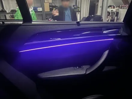 BMW X6 실내 엠비언트라이트로 실내 분위기를 변화시켜보다 / 구미, 대구