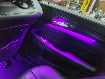 [구미디지나인커스텀] 벤츠 W218 63amg 순정처럼!DMX비노출엠비언트 시공을 시작합니다 / 구미, 대구