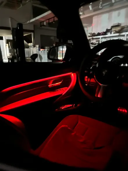 BMW 420D 실내 엠비언트라이트로 화려함을 더하다 / 구미, 대구