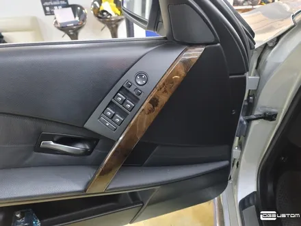 BMW E60 528i 엠비언트 라이트, 실내 전체 부분 랩핑(포인트 랩핑) By.구미 디지나인커스텀 / 구미, 대구
