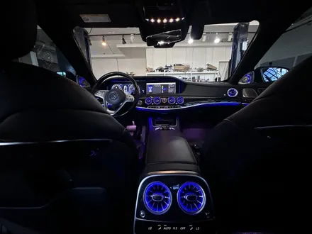 W222 S클래스 1/ 2열 송풍구 LED, 4D 부메스터 시공기 / 구미, 대구