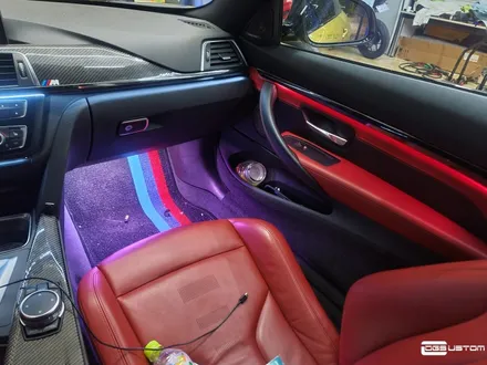 BMW F82 M4 DMX엠비언트 비노출엠비언트, 풋등 / 무드등 시공 / 구미, 대구