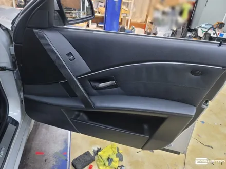 BMW E60 528i 엠비언트 라이트, 실내 전체 부분 랩핑(포인트 랩핑) By.구미 디지나인커스텀 / 구미, 대구