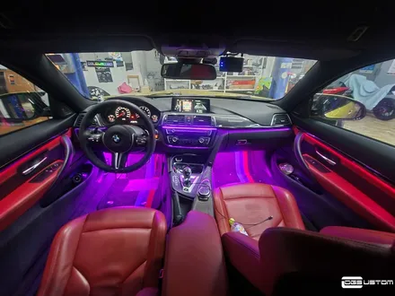BMW F82 M4 DMX엠비언트 비노출엠비언트, 풋등 / 무드등 시공 / 구미, 대구