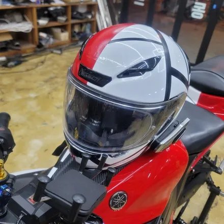 [구미디지나인커스텀]Yamaha R3(바이크) 아수라 전체 랩핑(+커스텀 데칼) / (+ SHOEI Z7 헬멧 랩핑) / 구미, 대구