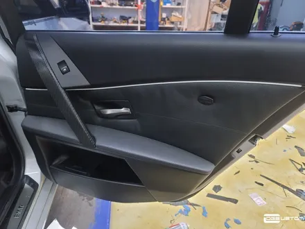 BMW E60 528i 엠비언트 라이트, 실내 전체 부분 랩핑(포인트 랩핑) By.구미 디지나인커스텀 / 구미, 대구