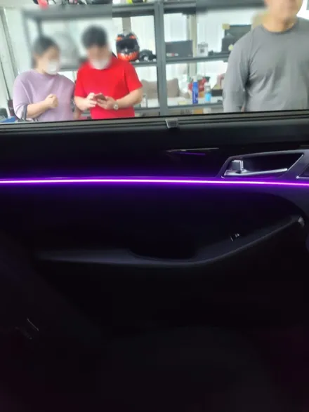 [구미디지나인커스텀]제네시스G80 DMX비노출엠비언트로 실내의 부족함을 매꾸었습니다 / 구미, 대구