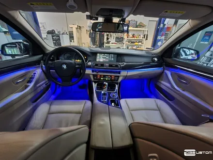 BMW F10 5시리즈 DMX비노출엠비언트, 풋등 시공 By. 구미 디지나인커스텀 / 구미, 대구