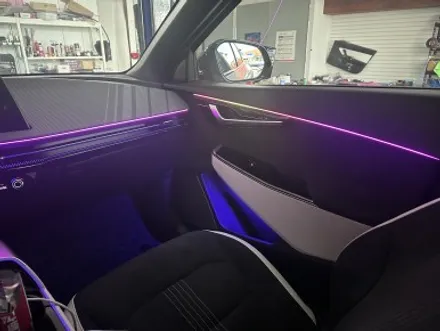 ev6 실내에 확실한 변화를 주기위해서는 엠비언트라이트 입니다 / 구미, 대구