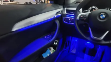 [구미디지나인커스텀] BMW X1 DMX비노출엠비언트, 1/2열 풋등 시공. TUNE BY DGCUSTOM / 구미, 대구
