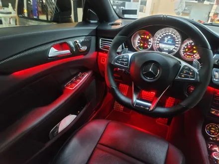 [구미디지나인커스텀] 벤츠 W218 63amg 순정처럼!DMX비노출엠비언트 시공을 시작합니다 / 구미, 대구