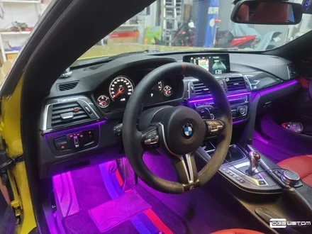 BMW F82 M4 DMX엠비언트 비노출엠비언트, 풋등 / 무드등 시공 / 구미, 대구