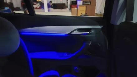 [구미디지나인커스텀] BMW X1 DMX비노출엠비언트, 1/2열 풋등 시공. TUNE BY DGCUSTOM / 구미, 대구