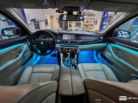 BMW F10 5시리즈 DMX비노출엠비언트, 풋등 시공 By. 구미 디지나인커스텀 / 구미, 대구