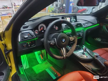 BMW F82 M4 DMX엠비언트 비노출엠비언트, 풋등 / 무드등 시공 / 구미, 대구
