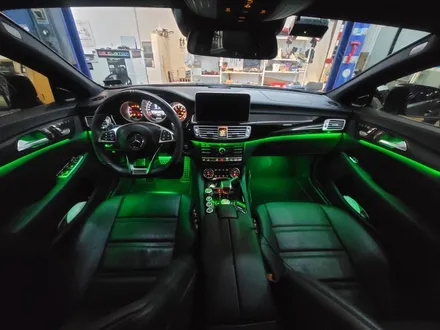 [구미디지나인커스텀] 벤츠 W218 63amg 순정처럼!DMX비노출엠비언트 시공을 시작합니다 / 구미, 대구