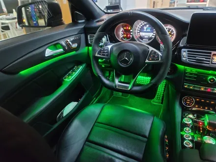 [구미디지나인커스텀] 벤츠 W218 63amg 순정처럼!DMX비노출엠비언트 시공을 시작합니다 / 구미, 대구