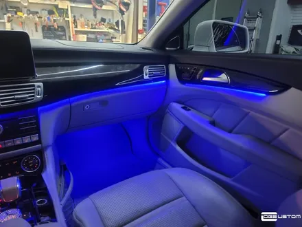 [구미디지나인커스텀]벤츠 W218 CLS63 DMX 비노출엠비언트/ 풋등 시공 / 구미, 대구