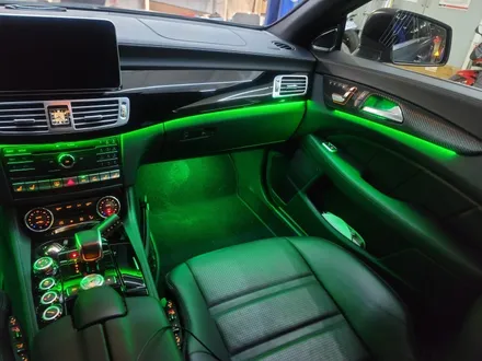 [구미디지나인커스텀] 벤츠 W218 63amg 순정처럼!DMX비노출엠비언트 시공을 시작합니다 / 구미, 대구