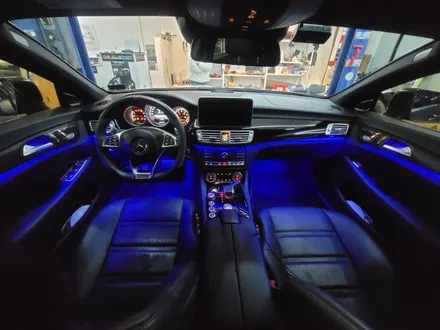 [구미디지나인커스텀] 벤츠 W218 63amg 순정처럼!DMX비노출엠비언트 시공을 시작합니다 / 구미, 대구