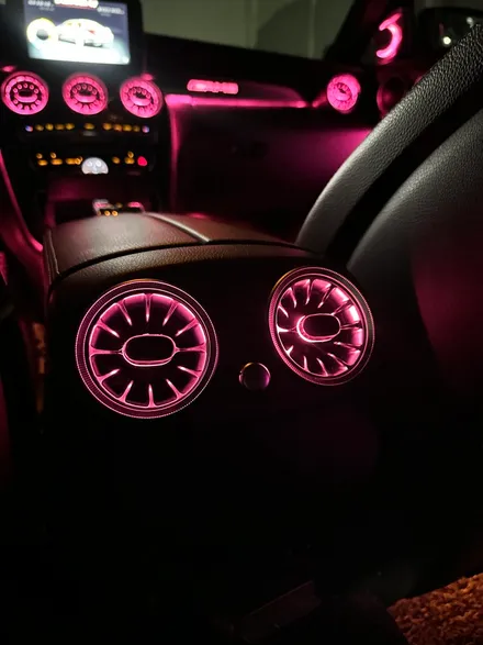 벤츠 W205 C클래스 엠비언트라이트 64색 광량업으로 더욱 화려한 실내를 만나보다 / 벤츠 / C-클래스 W205 / 구미, 대구