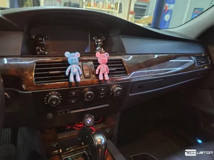BMW E60 528i 엠비언트 라이트, 실내 전체 부분 랩핑(포인트 랩핑) By.구미 디지나인커스텀 / 구미, 대구